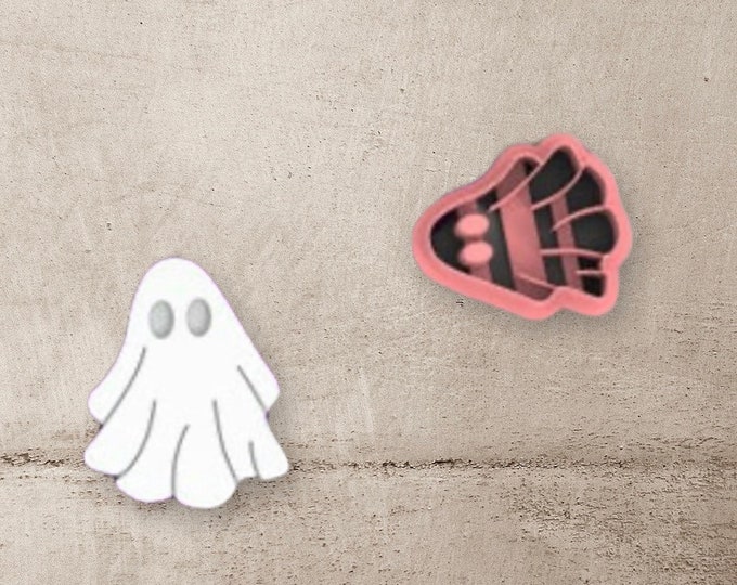 Halloween Ghost Clay Cutter| Polymer clay shape cutter | embossing cutter |earring shape mold | ceramic pottery