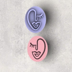 Clay Stamp| Polymer clay shape cutter | embossing cutter |earring shape mold | handmade earrings |