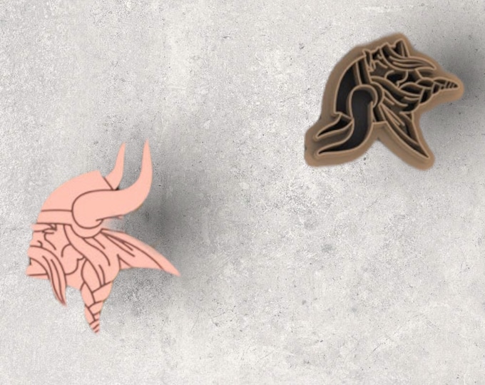 Viking Clay Cutter| Polymer clay shape cutter | embossing cutter |earring shape mold | ceramic pottery