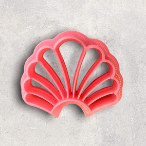 Scallop Fan Cutter | Polymer clay shape cutter | embossing cutter |earring shape mold | ceramic pottery | handmade earrings