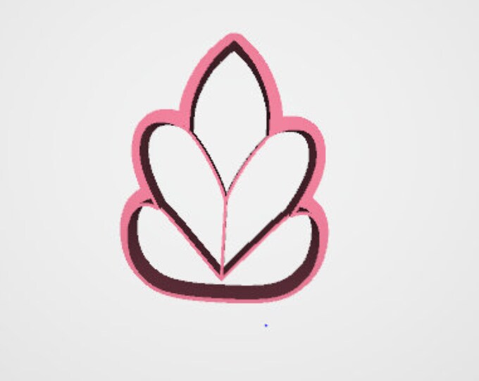 Embossed Leaf Clay Cutter| Polymer clay shape cutter | embossing cutter |earring shape mold | ceramic pottery