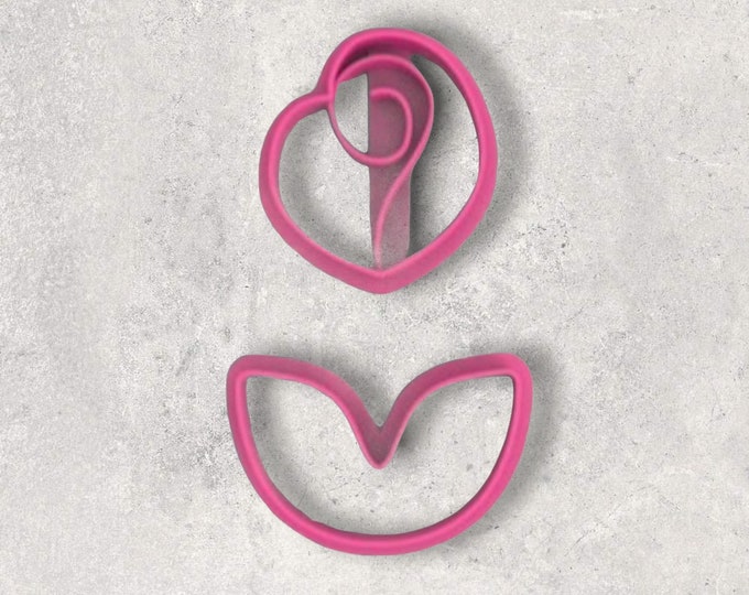 Flower Embossed Clay Cutter | Polymer clay shape cutter | embossing cutter |earring shape mold | handmade earrings |