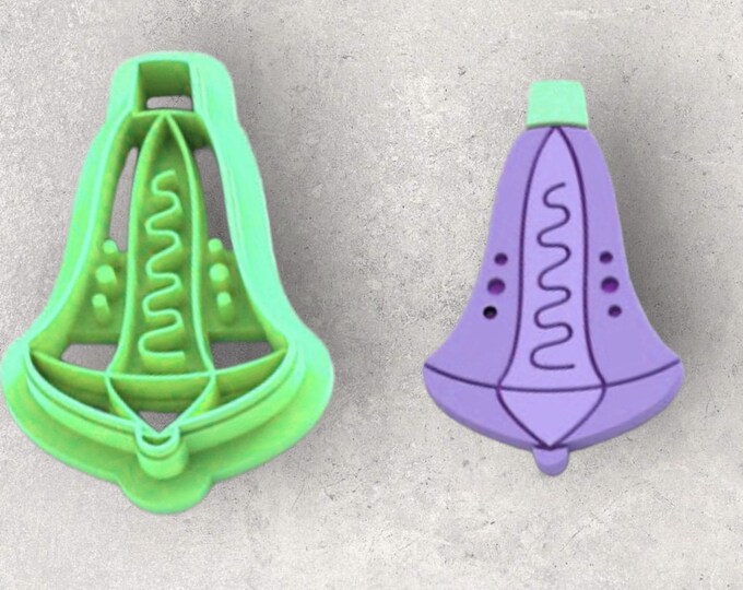 Christmas Ornament Clay Cutter| Polymer clay shape cutter | embossing cutter |earring shape mold | ceramic pottery