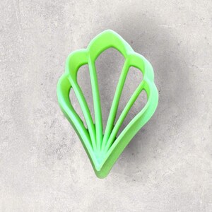 Scallop Fan Cutter | Polymer clay shape cutter | embossing cutter |earring shape mold | ceramic pottery | handmade earrings