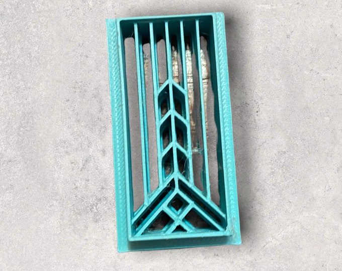 Architect II Embossed Clay Cutter Set | Polymer clay shape cutter |earring shape mold | ceramic pottery | handmade earrings