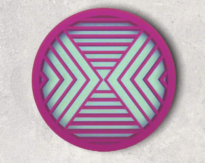 Dana Embossed Clay Cutter| Polymer clay shape cutter | embossing cutter |earring shape mold | ceramic pottery