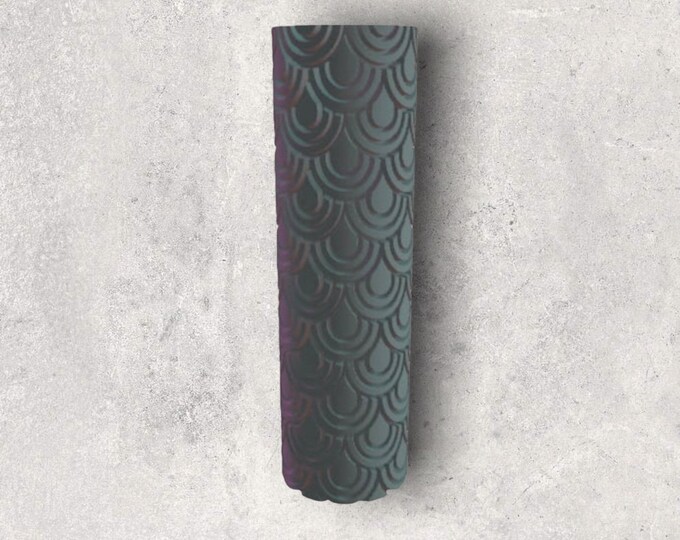 Art Deco Arch II Seamless Texture Roller | Clay Roller I Pottery Roller I Polymer Clay Roller I Texture Rolling Pin |