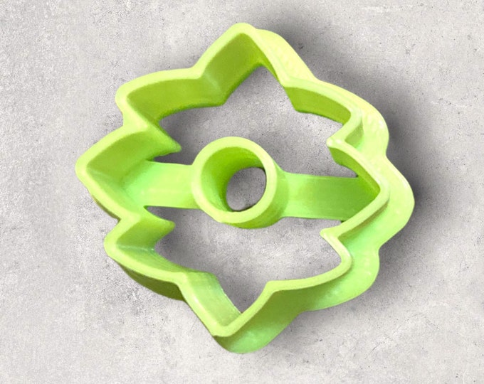 Boho Abstract Flower Clay Cutter | Polymer clay shape cutter | embossing cutter |earring shape mold | ceramic pottery | handmade earrings |
