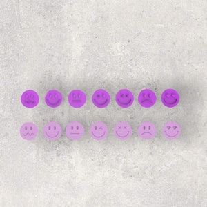 Facial Expression Clay Stamp| Polymer clay shape cutter | embossing cutter |earring shape mold | handmade earrings |