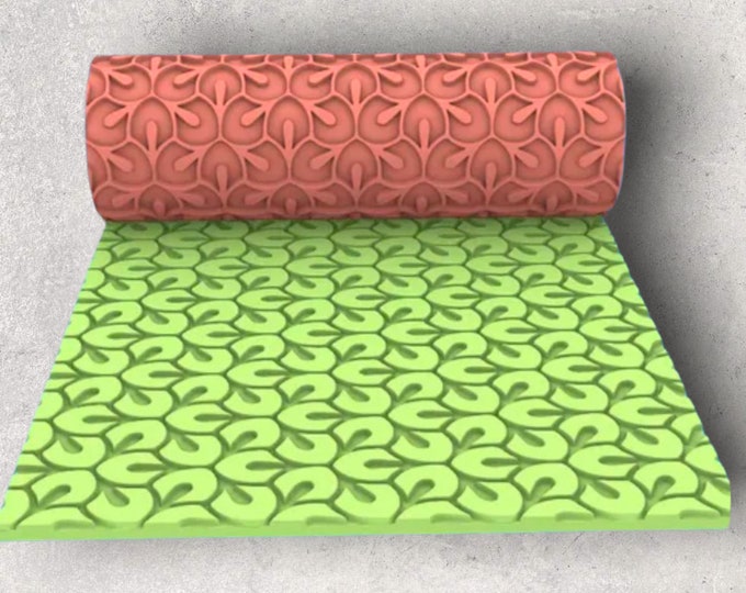 Seamless Texture Roller | Clay Roller I Pottery Roller I Polymer Clay Roller I Texture Rolling Pin |