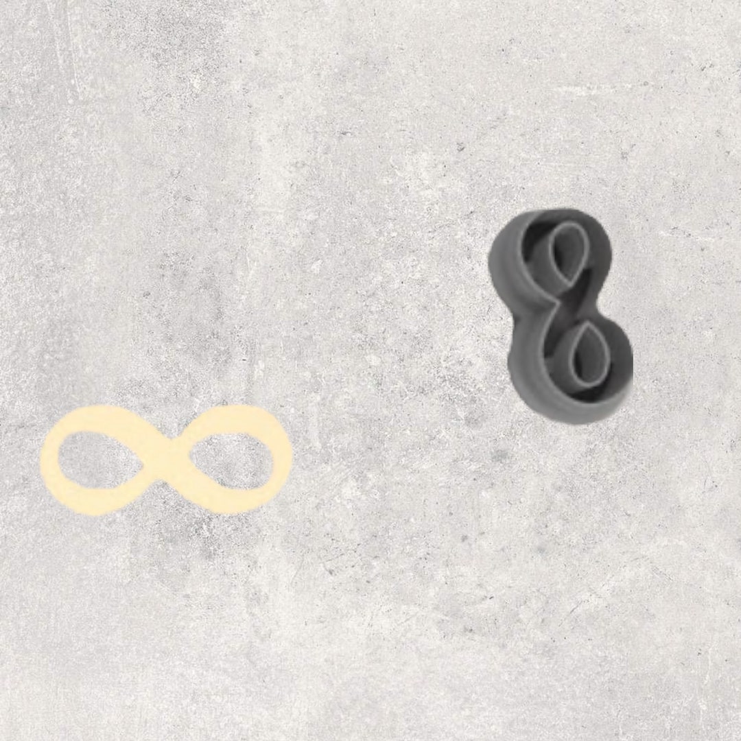 Infinity Clay Cutter| Polymer Clay Shape Cutter | Embossing Cutter ...