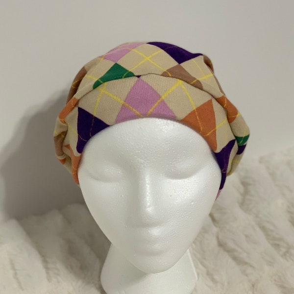 Argyle Slouchy Beanie