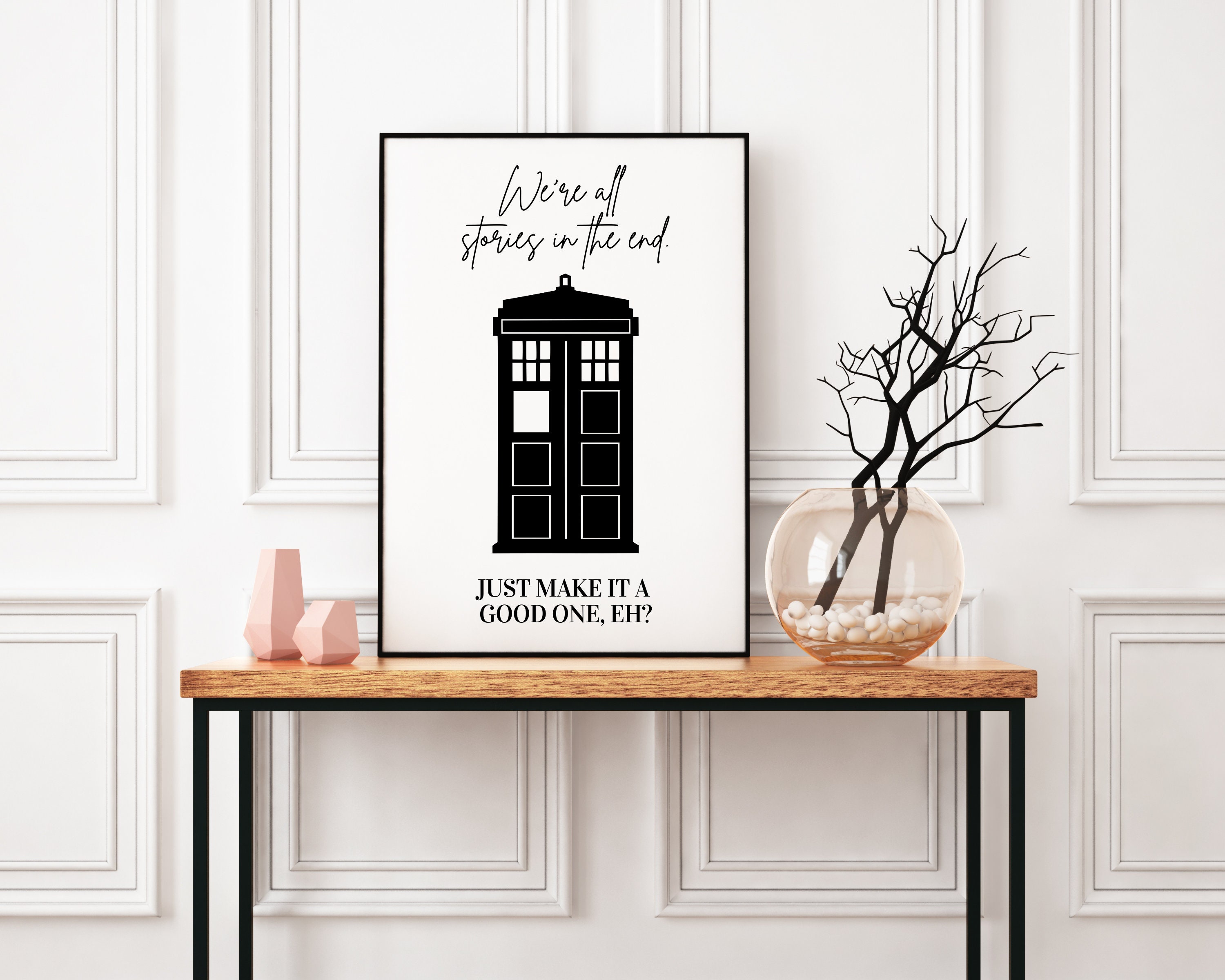 Discover We're All Stories in the End, Doctor Who Poster