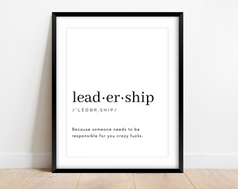 Printable Leadership Quotes Office Wall Art Motivational - Etsy Polska Printable Leadership Quotes Office Wall Art Motivational - Etsy Polska