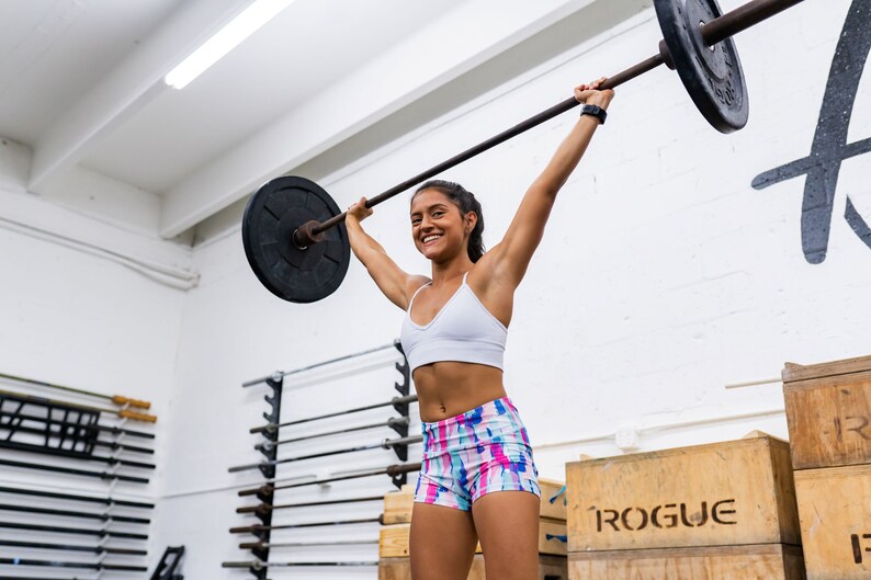 Performance Fitness Booty Shorts Crossfit Weightlifting Etsy