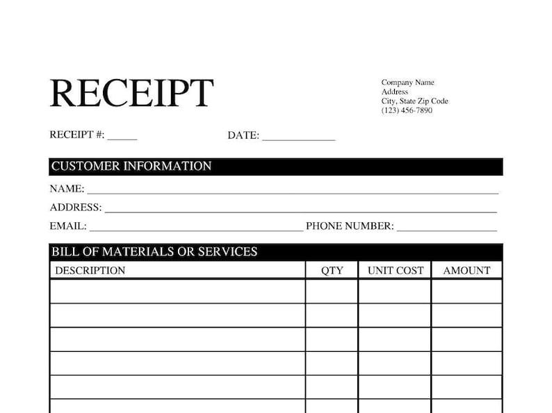 Receipt Template EDITABLE PRINTABLE Pdf/doc on Microsoft Edge Receipt Template EDITABLE PRINTABLE Pdf/doc on Microsoft Edge