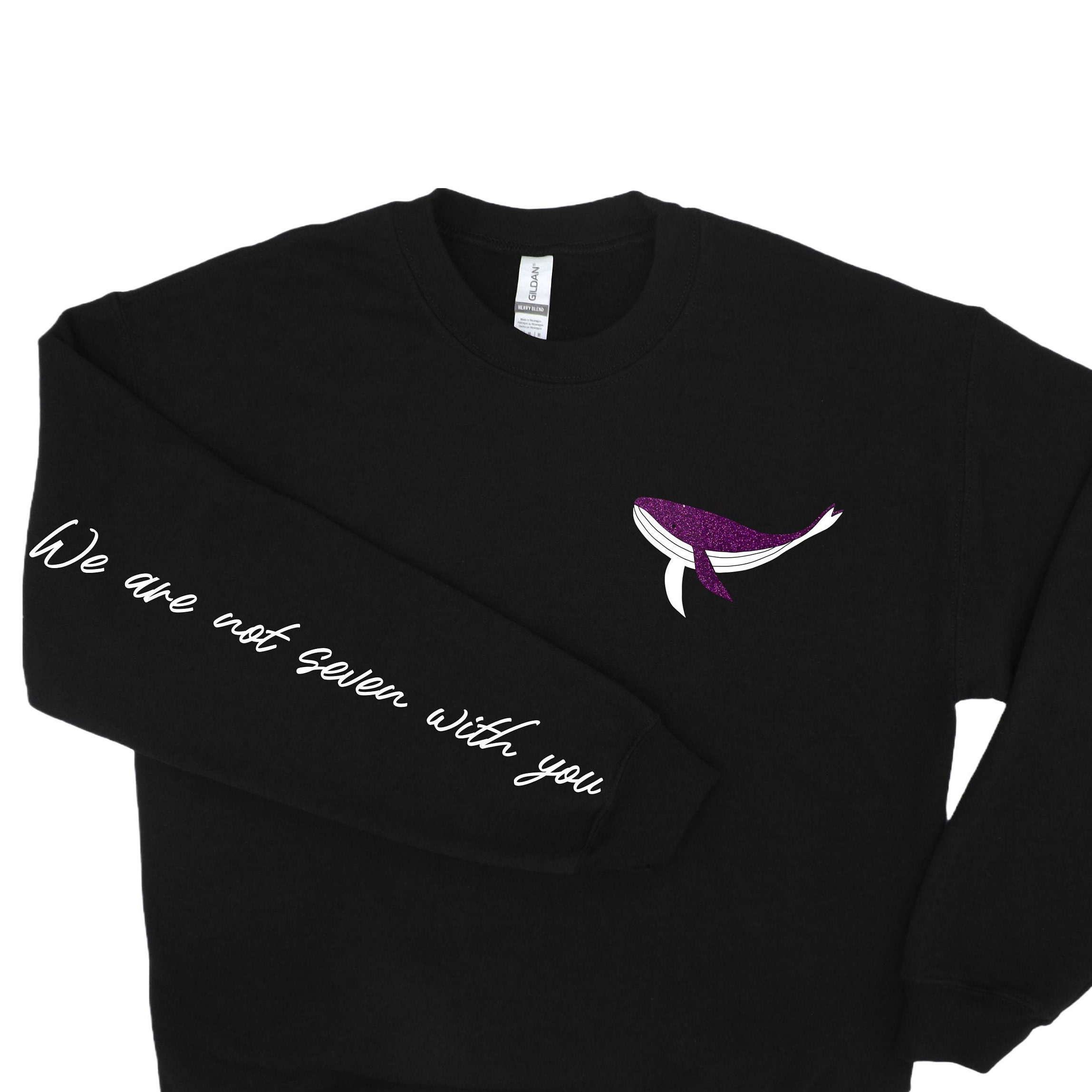 Whale Long Sleeve Shirt in Lilac