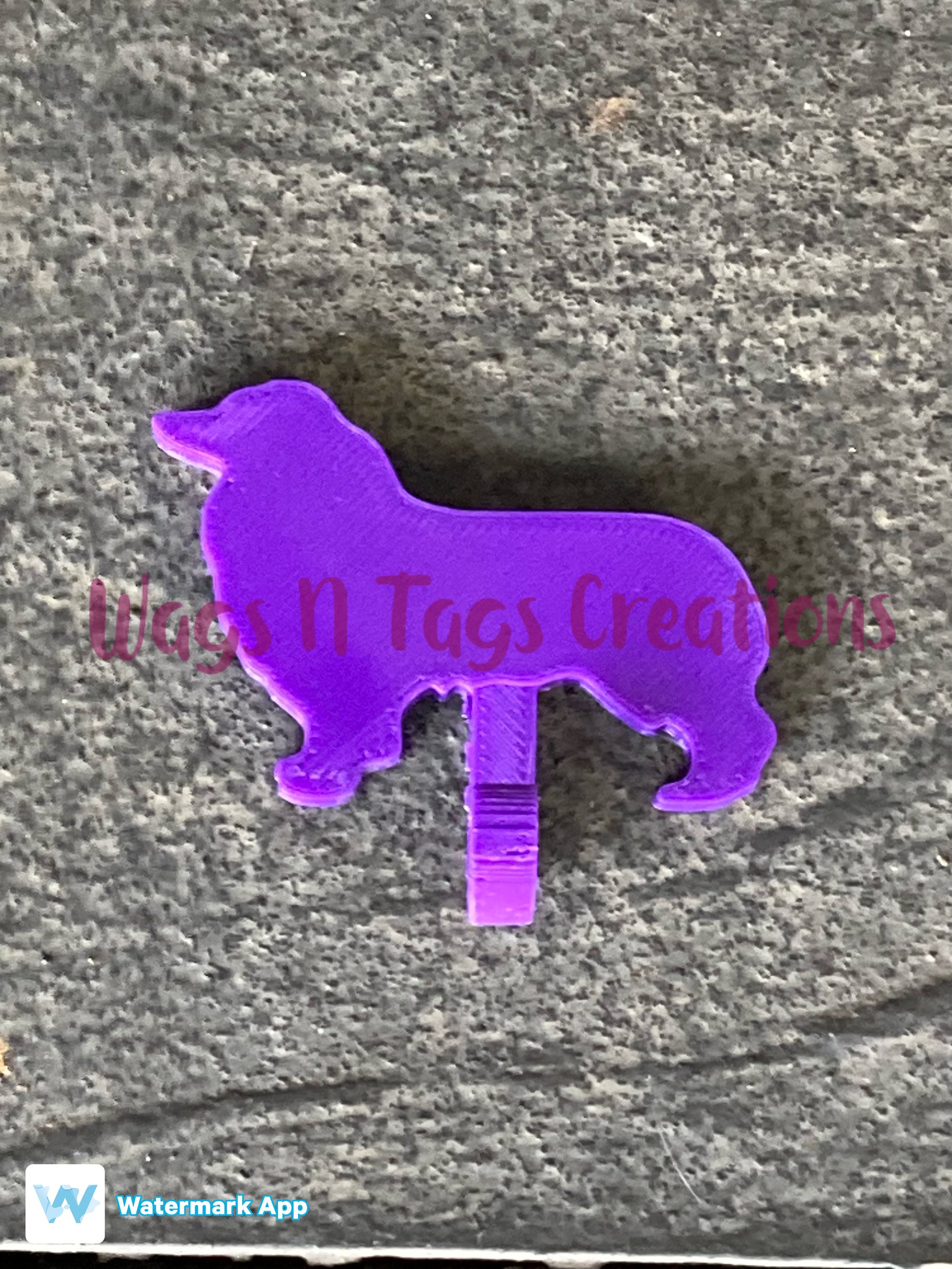 3d Printed Custom Dog Breed Crate Hooks Etsy