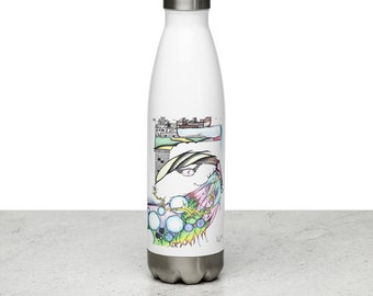 Enneagram 5 Stainless Steel Water Bottle