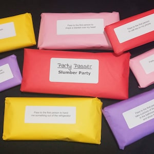 Party Passer Slumber Party, a Group Unwrapping Game