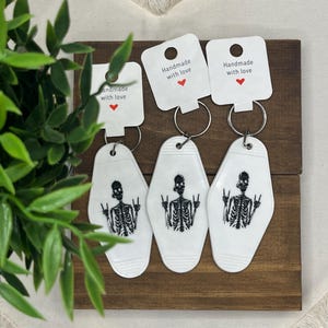Skeleton - Motel Style Keychain