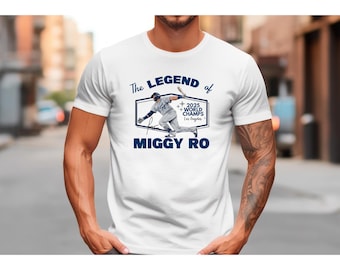 Camiseta de béisbol "Legend of Miggy Ro" / Diseño de los campeones mundiales de 2025 / Los Angeles Dodgers