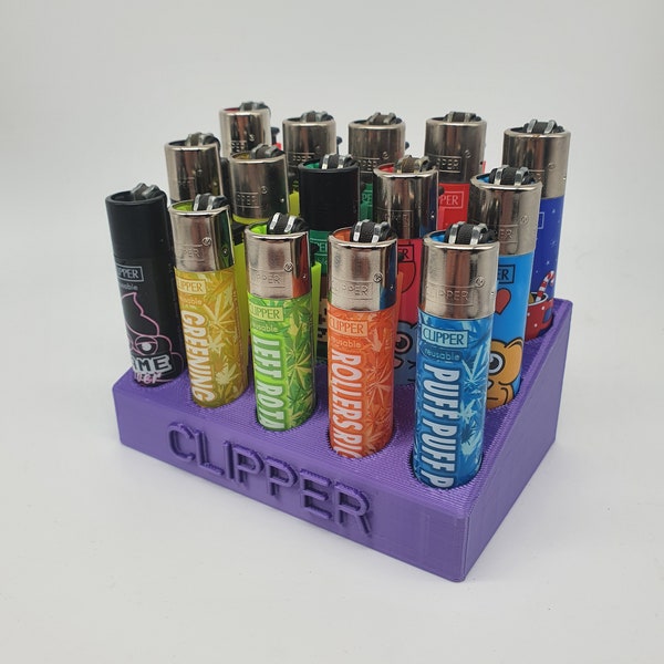 Clipper Lighters Display Etsy
