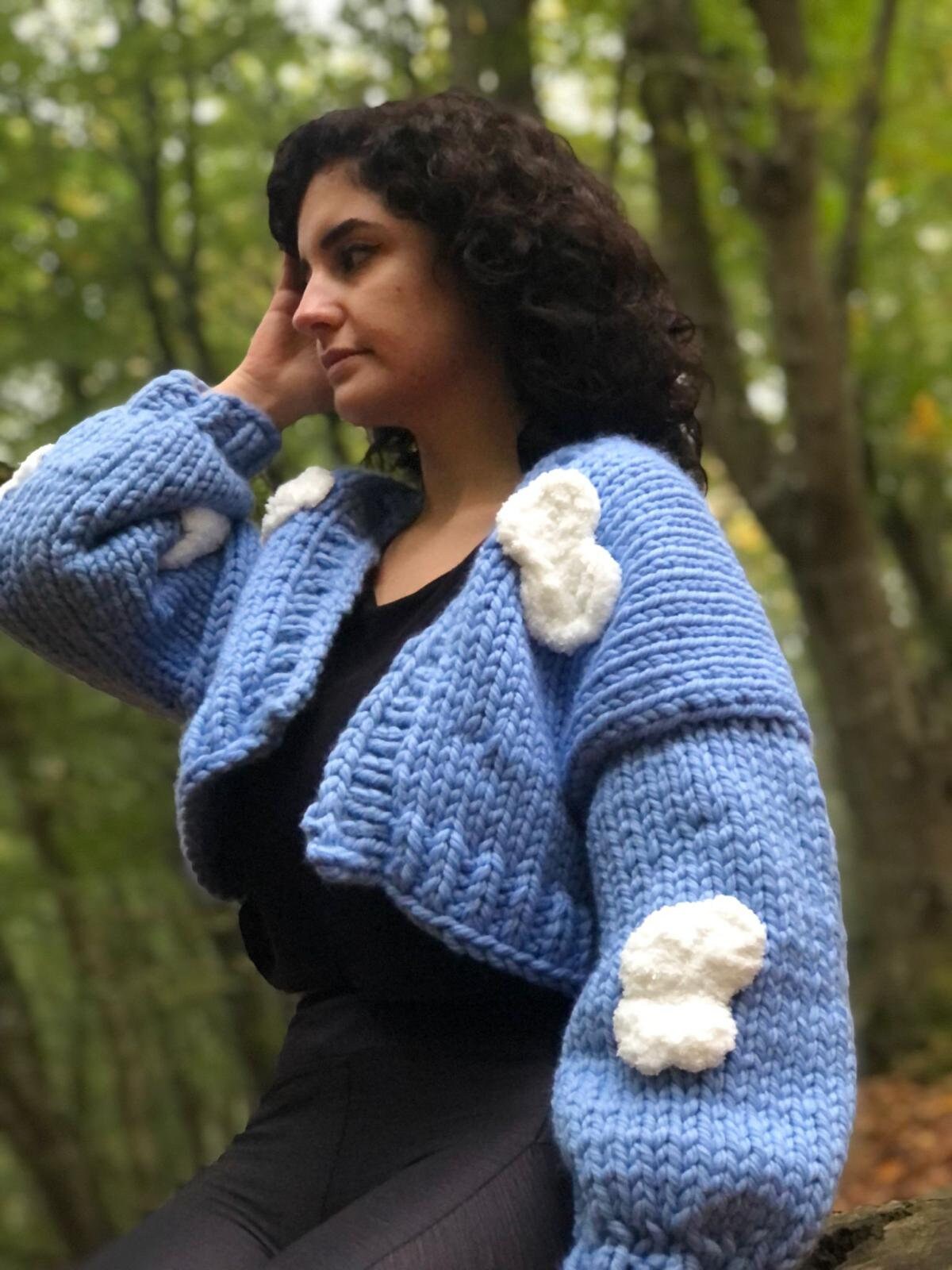 Cloud Knit Cardigan Crochet Cloud 