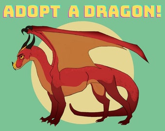 Large Articulated Plush Dragon Artdoll - Minky/cotton, lucky dip.