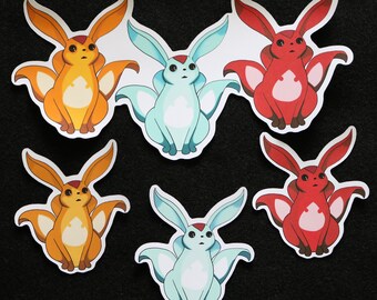 Final Fantasy 14 (FFXIV) Carbuncle Stickers