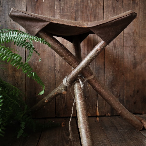 Tripod Stool / Tripod Seat / Bushcraft Stool / Foldable Chair / Tripod  Camping Stool -  Canada