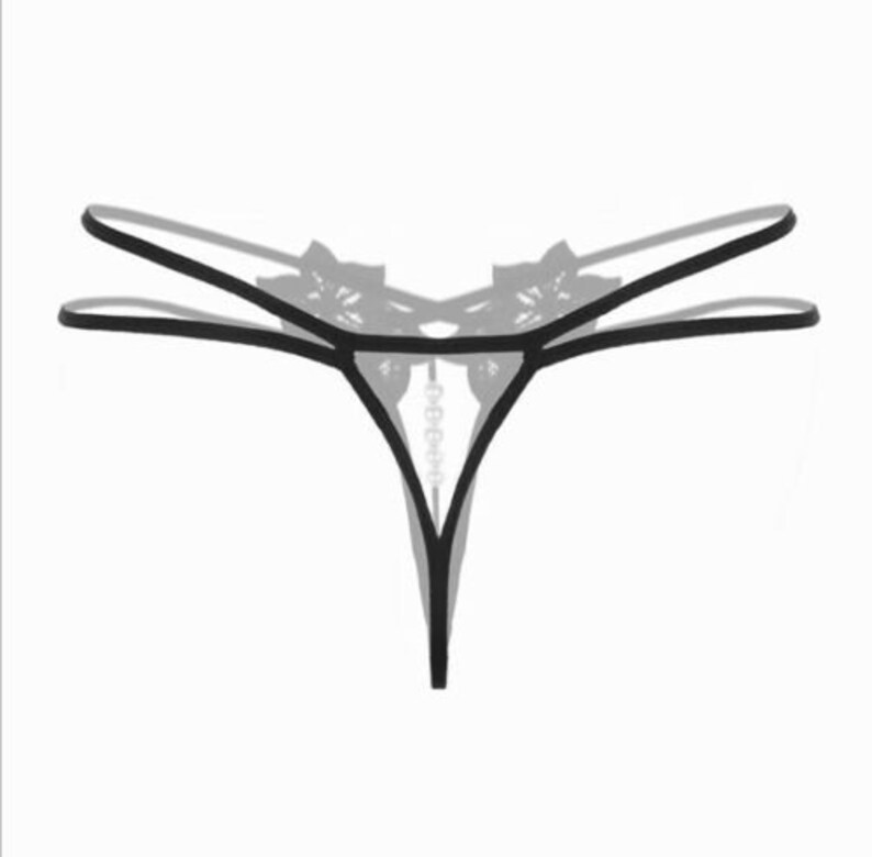Sexy Thongs Panties Open Crotch Crotchless Night Underwear Etsy