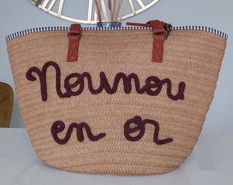 Sac panier personnalisé