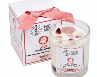 Crystal Candle – Love 200g/7.10oz