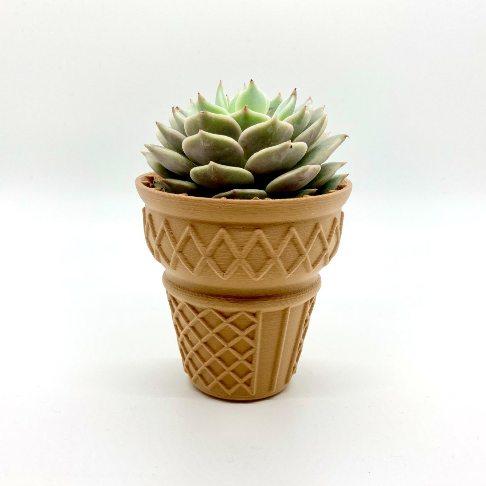 Ice Cream Cone Planter Etsy