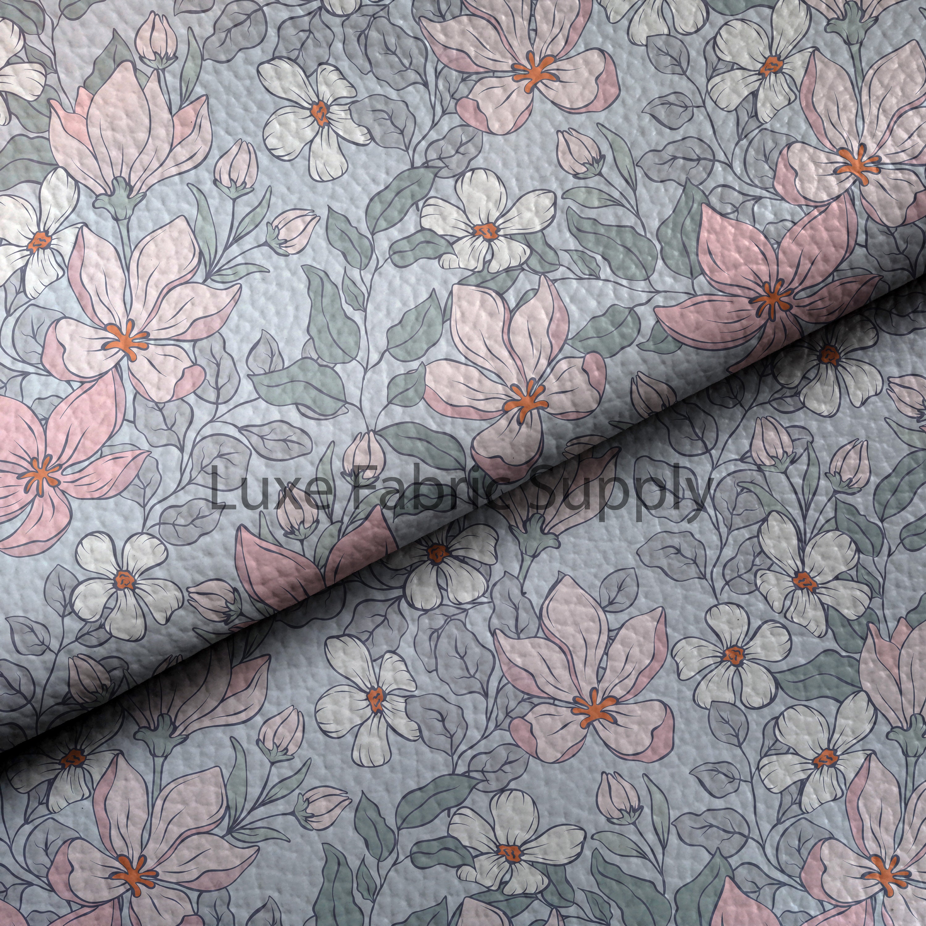  Funcolor Flower Faux Leather Roll:12X53 Inch Yellow Print  Leather Sheets Floral Patterned Leather Rolls Synthetic Material Thin PU  Solid Leatherette Sheet for Sewing Crafts Making Bows DIY Handmade.