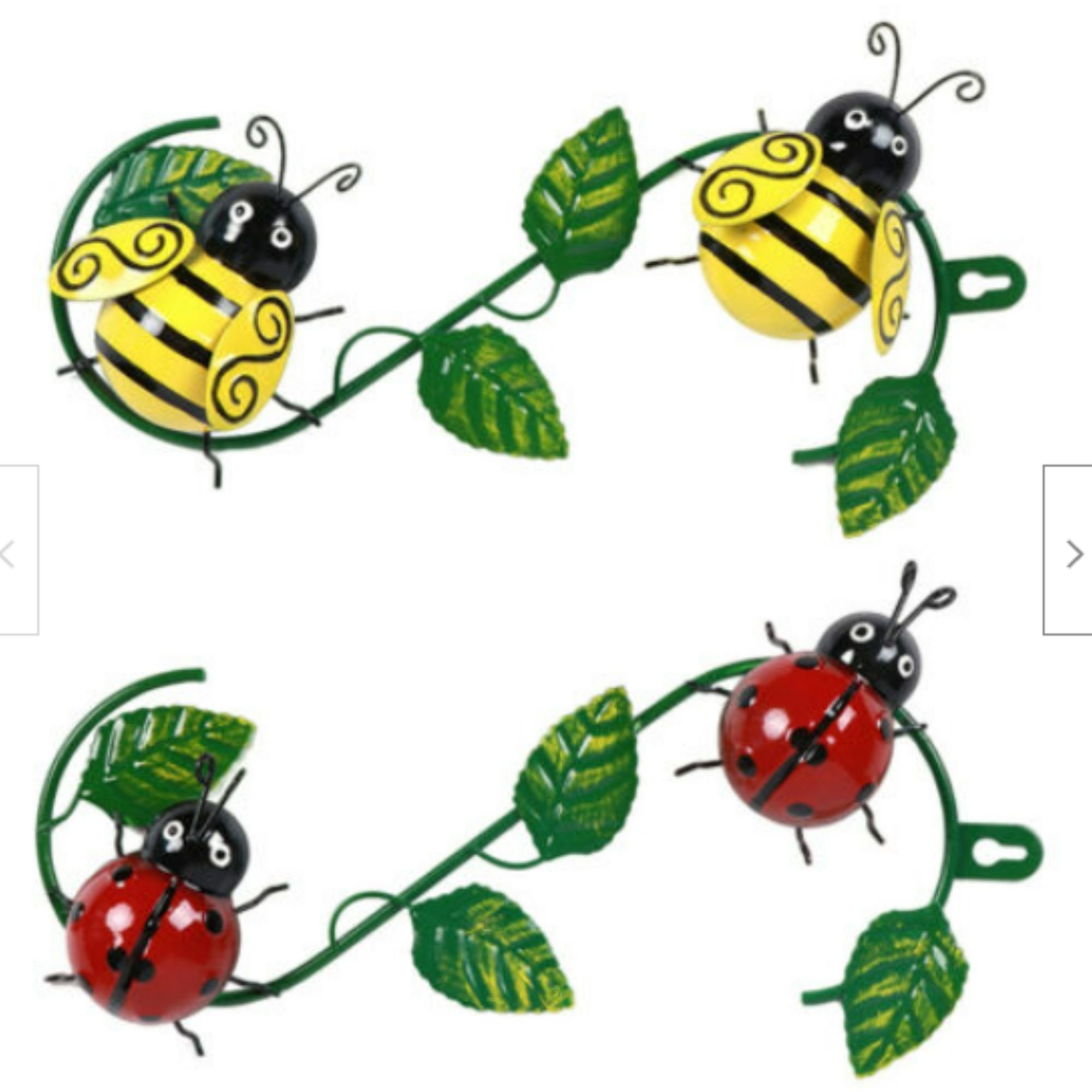 Metal Wall Decor Animal Ornament Cute Bee Metal Ladybug for Etsy