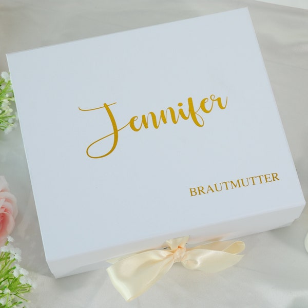 Large White Magnetic Gift Box,Bridesmaid Gift Box,Groomsmen Gift Box,Bridal Gift Box,Empty Birthday Gift Box,Maid of Honor Gift Box