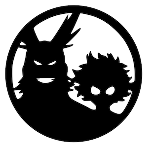 Mein Held Academia svg png, Alle Macht und Izuku Midoriya Vorlage, Vorlage, mein Held Cricut, mein Held svg, mein Held Academia Shirts
