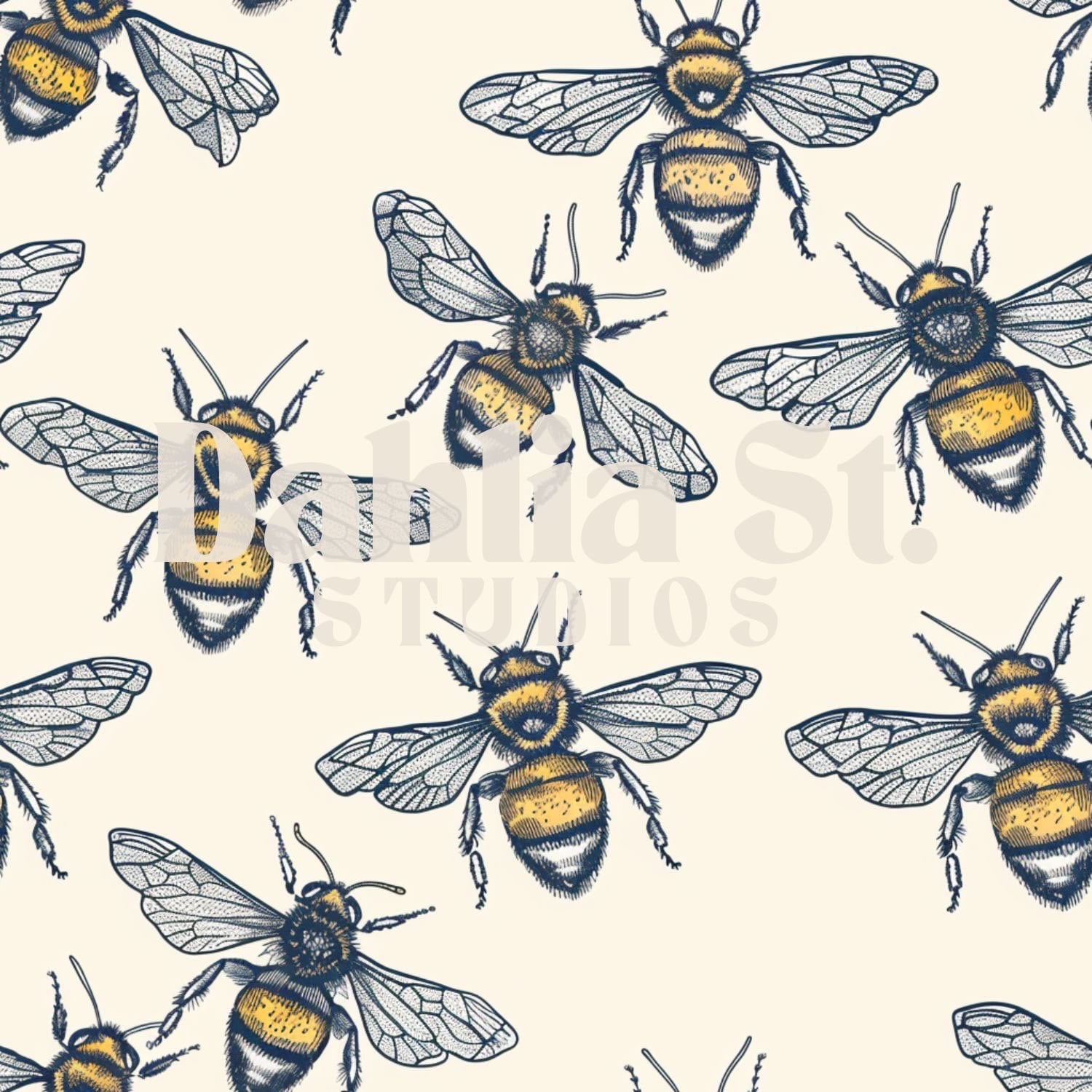 Repeat Patterns Insect Shell Bees | Honey | Insects | Outdoors | Nature | Seamless File | Repeating ...