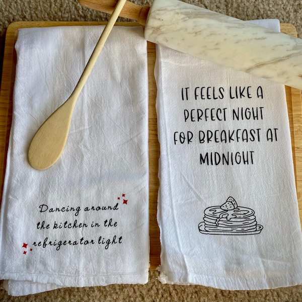 Swiftie Inspired Kitchen Towels