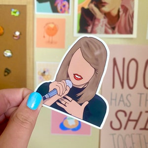 Taylor Shakes It Off Sticker | Swiftie Inspired