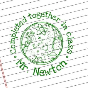 Complete Together In Class Stamp Teacher Stamps Self Inking Teacher Stamp Custom Teacher Stamp Personalized Teacher Gifts, Gifts for Teacher