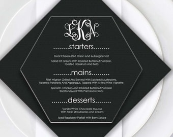Hochzeitskarte Holz, Holz Gravur Menü, Hochzeitsmenü personalisiertes Hochzeitsmenü, Hochzeitsmenüschild, Rustikales Hochzeitsmenü Holzmenü