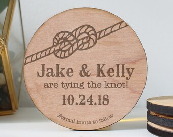 Save the date Magnets, Wood Save the date Magnet, Wedding Save The Dates Save the date invitations Laser Engraved Save The Date --STDCIR-10