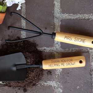 Personalized Garden Tools Gardening Tools Gardening Gifts for Women Gardening Hand Tools Custom Garden Tools Custom Yard Tools --GT-NW-100