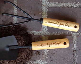Personalized Garden Tools Gardening Tools Gardening Gifts for Women Gardening Hand Tools Custom Garden Tools Custom Yard Tools --GT-NW-100
