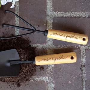 Personalized Garden Tools Gardening Tools Gardening Gifts for Women Gardening Hand Tools Custom Garden Tools Custom Yard Tools --GT-NW-100