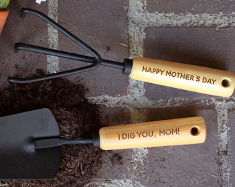 Personalized Garden Tools Gardening Tools Gardening Gifts for Women Gardening Hand Tools Custom Garden Tools Custom Yard Tools --GT-NW-100