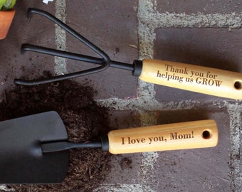 Personalisierte Gartengeräte Gartengeräte Gartenarbeit Geschenke für Frauen Gartenarbeit Handwerkzeuge Benutzerdefinierte Gartengeräte Custom Yard Tools --GT-NW-100